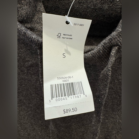 NWT - Banana Republic silk linen lightweight hoodie - Picture 2 of 10